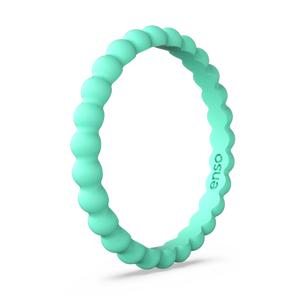 Image of Sea Foam Ring - Bright and vibrant sea foam green.