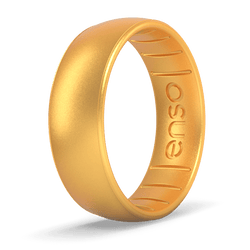 Classic Elements Silicone Ring Gold