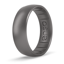 Classic Elements Silicone Ring Platinum