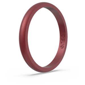 Image of Garnet Ring - Iridescent deep red.