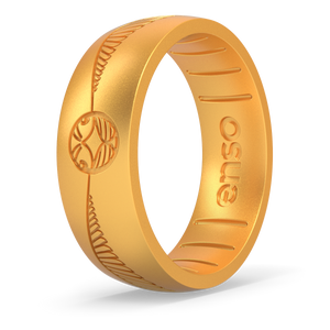 Image of Golden Snitch™ Ring Ring - Metallic warm gold yellow.