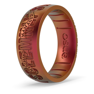 Image of Harry Potter™ Marauder’s Map™ Ring - Iridescent copper with gold and green.