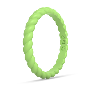 Image of Kohlrabi Ring - Lime Green.