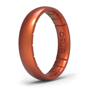 Image of Phoenix Ring - Metallic reddish orange.