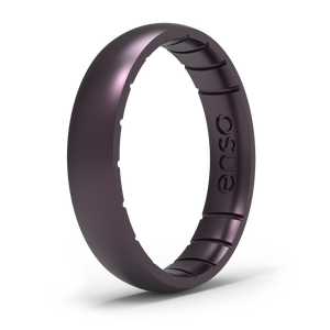 Image of Siren Ring - Dark metallic purple.