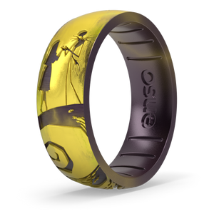 Image of Love You To Death Ring - Siren base and yellow topaz glaze.