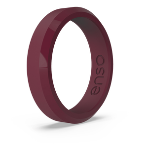 Image of Oxblood Ring - Deep maroon with hints of red and mauve.