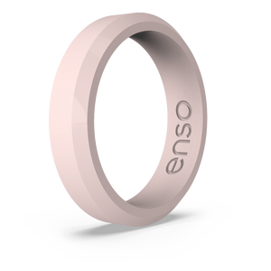 Image of Pink Sand Ring - Pale pink with peach tones.