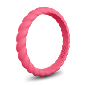 Image of Coral Ring - Bright pink with hints of orange and yellow undertones.