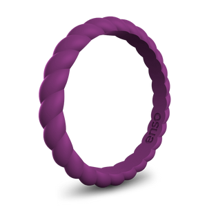 Image of Plum Ring - Deep pinkish purple.